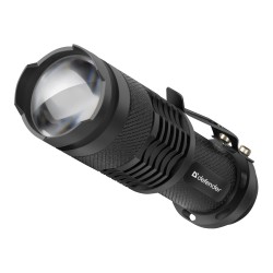 Latarka Defender FL-10, XP-E, 3 tryby, metalowa obudowa | PartsPC.pl