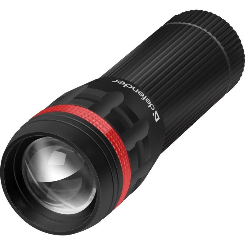 Latarka Defender FL-12, XP-E, 3 tryby, metalowa obudowa | PartsPC.pl
