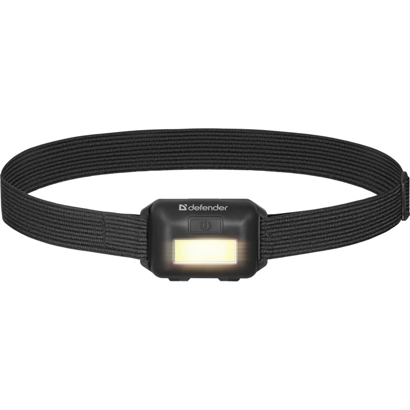 Latarka Defender FL-01, COB, 3 tryby, czołowa | PartsPC.pl