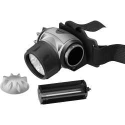 Latarka Defender FL-02, LED, 3 tryby, czołowa | PartsPC.pl