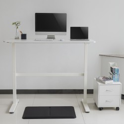 Biurko Ergo Office ER-401W Ręczna regulacja wysokości Białe | PartsPC.pl