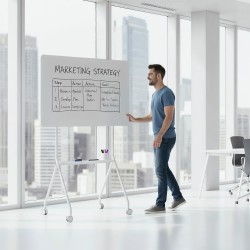 Tablica mobilna suchościeralna Ergo Office ER-306, orientacj… | PartsPC.pl