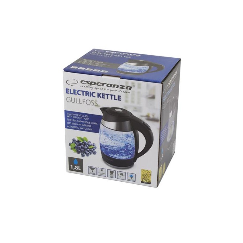 Czajnik elektryczny Esperanza "Gullfoss" 1,8L