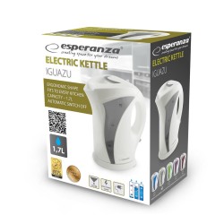Czajnik elektryczny Esperanza "Iguazu" 1,7L biało/szary
