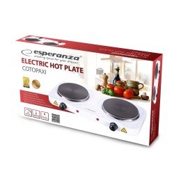 Kuchenka elektryczna Esperanza "Cotopaxi" biała EKH010W