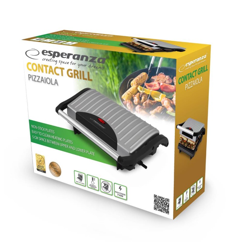 Grill elektryczny Esperanza "Pizzaiola" | PartsPC.pl