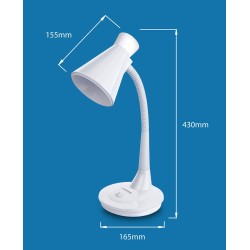 Lampka biurkowa Esperanza E27 DIADEM ELD115B niebieska | PartsPC.pl