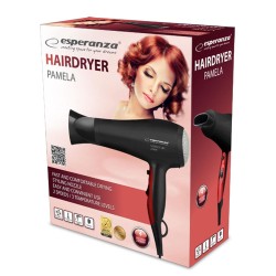 Suszarka do włosów Esperanza Pamela 2200W EBH004K