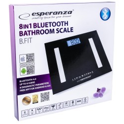 Waga łazienkowa Esperanza EBS016K 8w1 Bluetooth B.Fit cyfrow… | PartsPC.pl