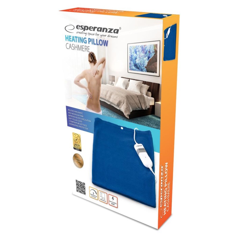 Poduszka elektryczna Esperanza Cashmere EHB004 | PartsPC.pl