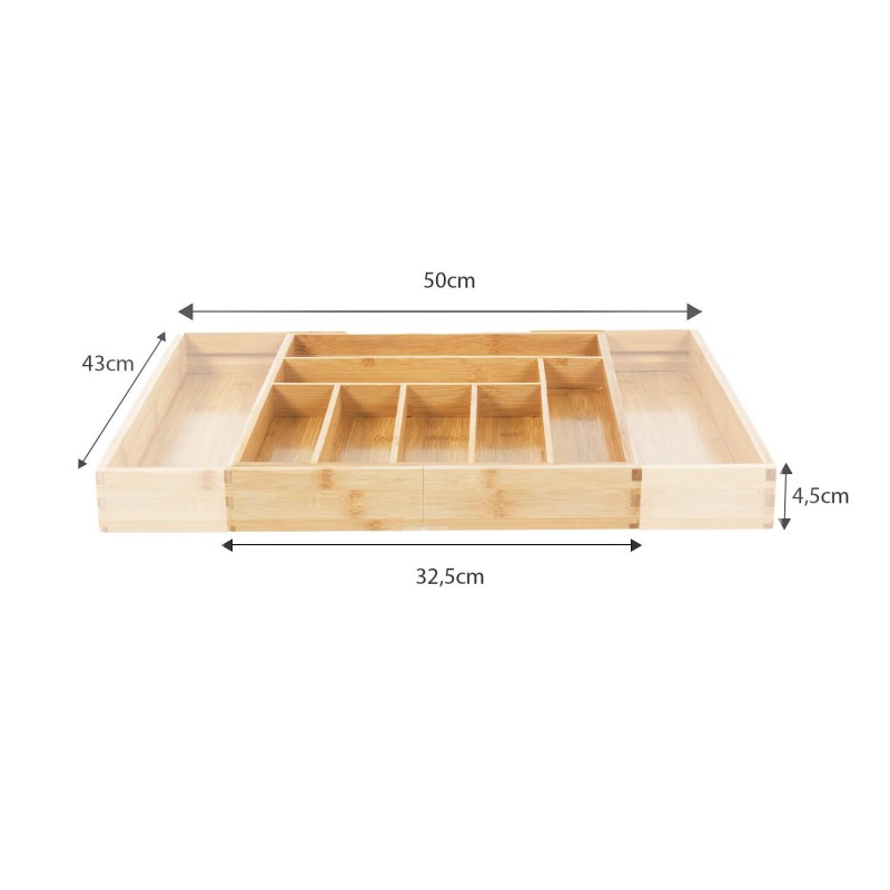 GreenBlue Organizer bambusowy rozsuwany GB379 | PartsPC.pl