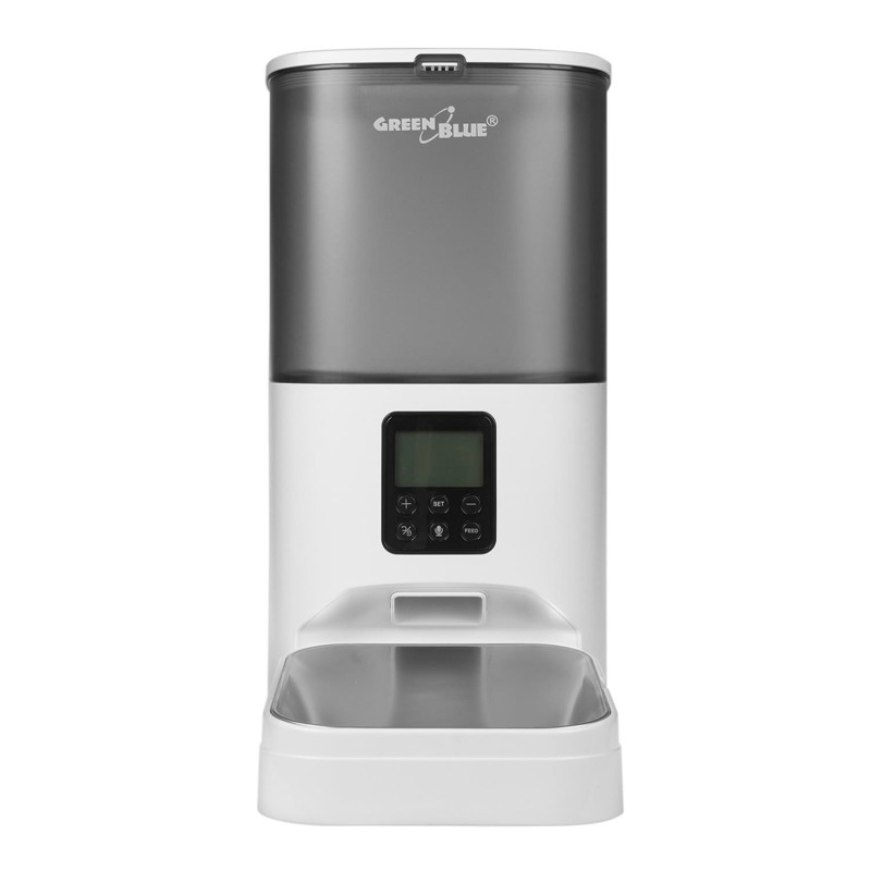 Dozownik / podajnik karmy dla zwierząt GreenBlue GB393 automatyczny, 6L,