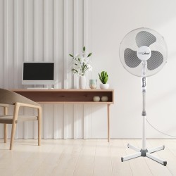 Wentylator podłogowy GreenBlue GB560 40W biały