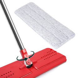Mop płaski Greenblue GB850 z wiadrem i wyciskaczem MaxiClean + dwa wkłady