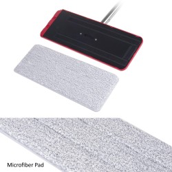 Mop płaski Greenblue GB850 z wiadrem i wyciskaczem MaxiClean + dwa wkłady