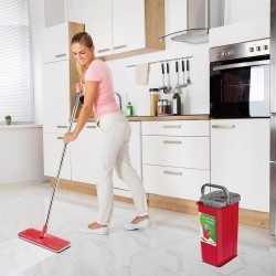 Mop płaski z wiadrem i wyciskaczem GreenBlue GB870 , dwa wkł… | PartsPC.pl
