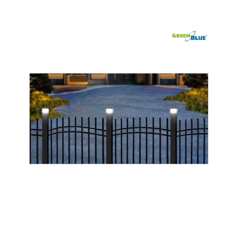 Lampa solarna GreenBlue GB125 na słupek LED 60*40 | PartsPC.pl