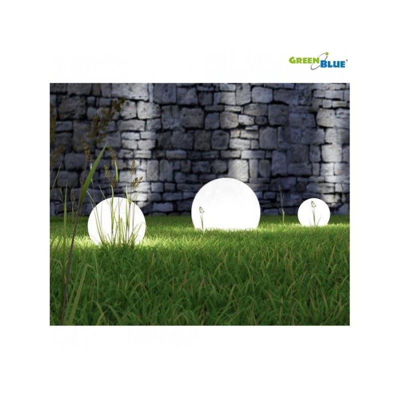 Lampa solarna GreenBlue GB168 wolnostojaca ogrodowa kula... | PartsPC.pl