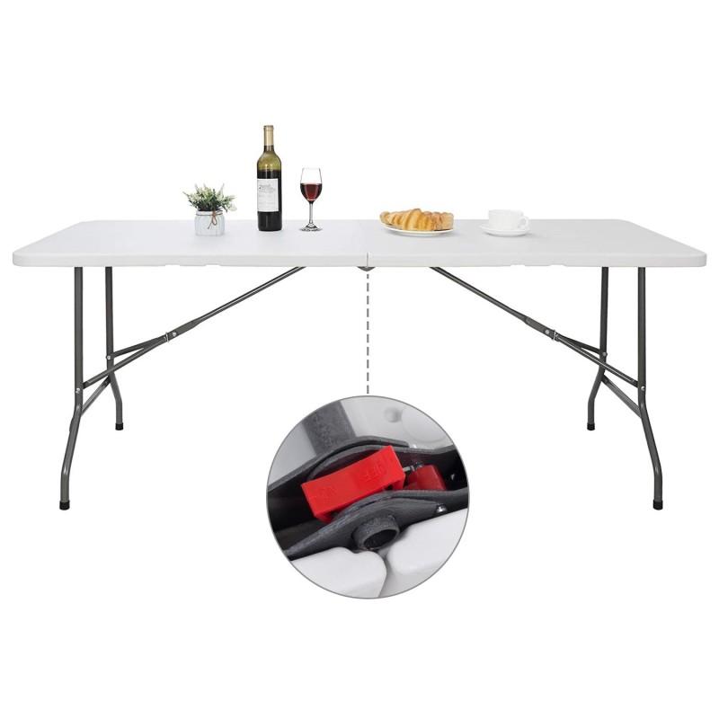 Stół cateringowy ogrodowy 180cm GB370 | PartsPC.pl