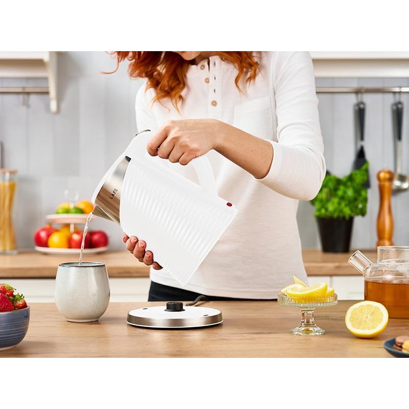 Czajnik elektryczny Lafe Elegant White | PartsPC.pl