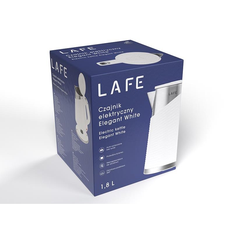 Czajnik elektryczny Lafe Elegant White | PartsPC.pl