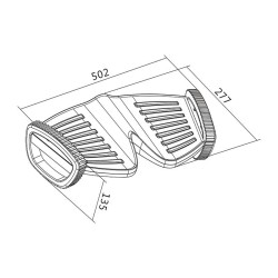Podnóżek LogiLink EO0006 Foot Rocker | PartsPC.pl