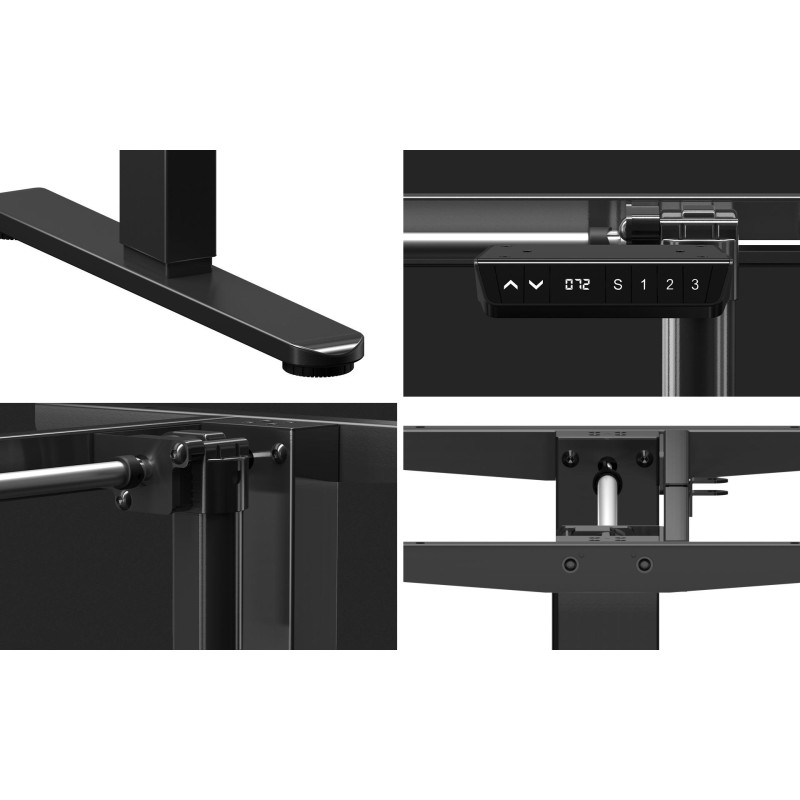 Stelaż elektryczny biurka Mark Adler Xeno 4.1 Black | PartsPC.pl