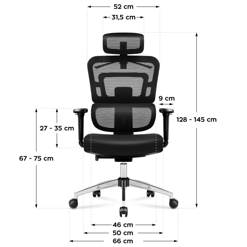 Fotel biurowy Mark Adler Expert 4.9 Black | PartsPC.pl