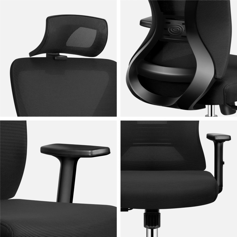 Fotel biurowy Mark Adler Manager 3.5 Black | PartsPC.pl