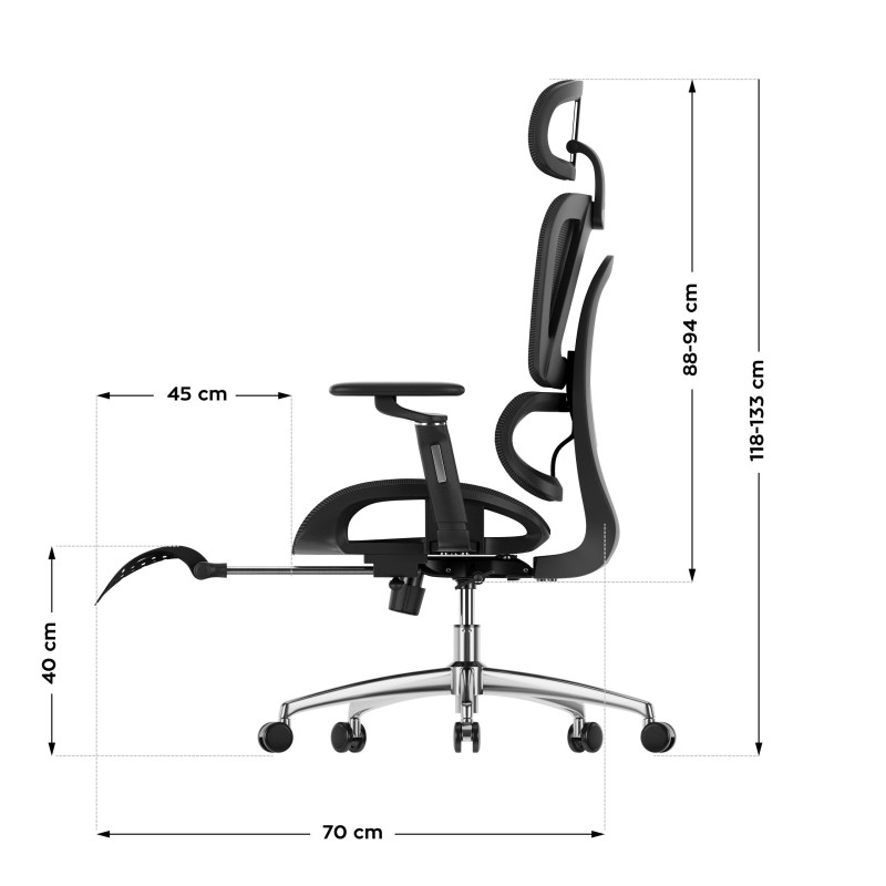 Fotel biurowy Mark Adler Expert 7.9 Black | PartsPC.pl