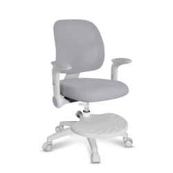 Fotel regulowany dla dziecka Mark Adler Junior 5.0 Grey | PartsPC.pl