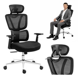 Fotel biurowy Mark Adler Expert 4.6 Black | PartsPC.pl