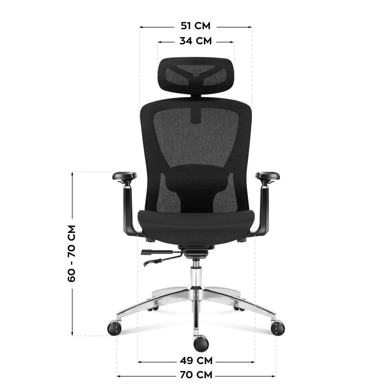 Fotel obrotowy Mark Adler Expert 5.3 Black | PartsPC.pl