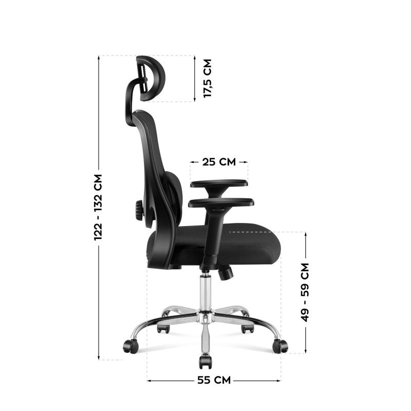 Fotel biurowy Mark Adler Manager 3.2 Black | PartsPC.pl