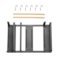 Półka magnetyczna na lodówkę / pralkę Maclean MC-910 czarna, 12kg max