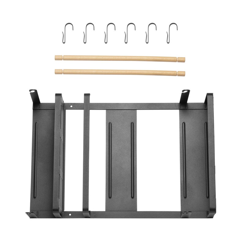 Półka magnetyczna na lodówkę / pralkę Maclean MC-910 czarna, 12kg max