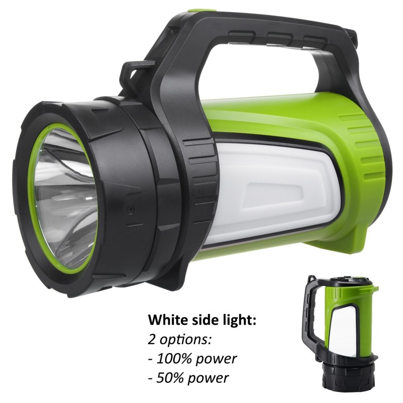 Latarka LED 3w1 Maclean MCE345, funkcja powerbanku, 3 tryby świecenia, 5W