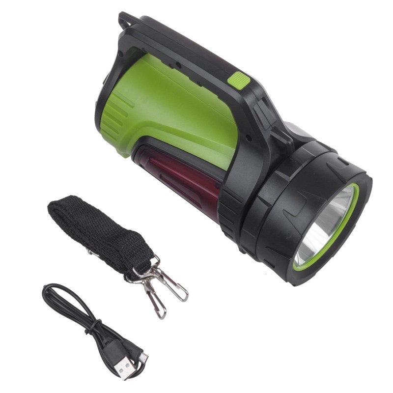 Latarka LED 3w1 Maclean MCE345, funkcja powerbanku, 3 tryby świecenia, 5W