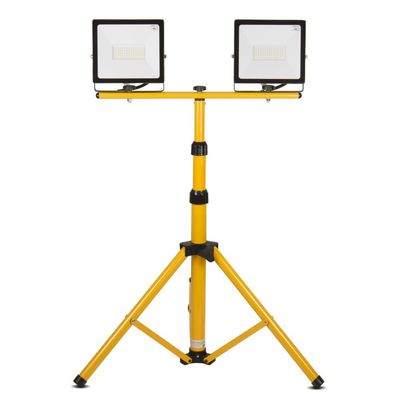Stand roboczy dla naświetlaczy LED Maclean MCE583 Yellow | PartsPC.pl