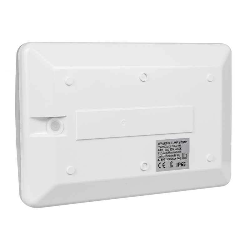 Lampa LED Maclean MCE292 W numer domu z czujnikiem zmierzchowym 950lm 12W