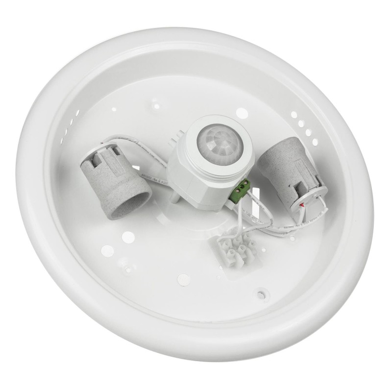Plafon Maclean Energy MCE324 z czujnikiem ruchu i zmierzchu do LED
