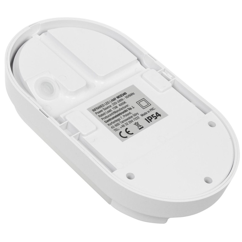 Lampa LED Maclean MCE340 W 15W czujnik ruchu na podczerwień