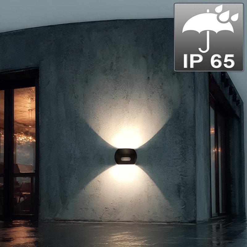 Lampa LED ścienna z czujnikiem PIR Maclean MCE366