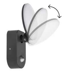 Lampa LED ścienna z czujnikiem PIR Maclean MCE367 | PartsPC.pl