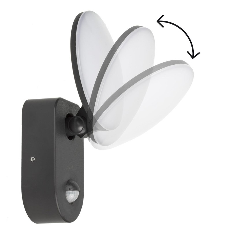 Lampa LED ścienna z czujnikiem PIR Maclean MCE367 | PartsPC.pl