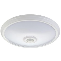 Plafon LED Maclean MCE131 ACU 12W z czujnikiem ruchu pir i zasilaniem