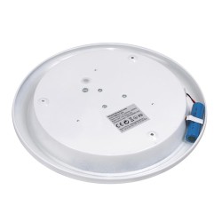 Plafon LED Maclean MCE131 ACU 12W z czujnikiem ruchu pir i zasilaniem