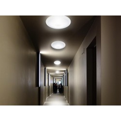 Plafon LED Maclean MCE131 ACU 12W z czujnikiem ruchu pir i zasilaniem