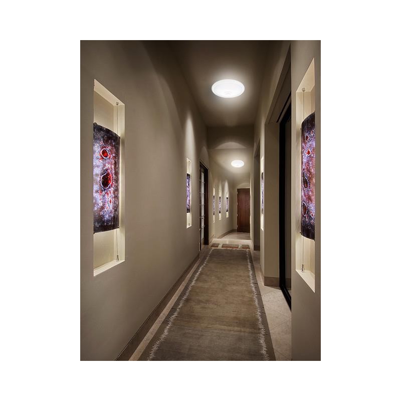 Plafon LED Maclean MCE131 ACU 12W z czujnikiem ruchu pir i zasilaniem