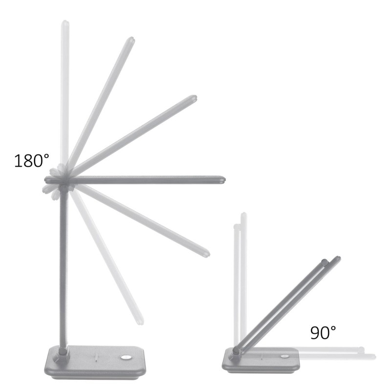 Lampka biurkowa LED Maclean MCE614 W, max. 9W, 220-240V AC, możliwość